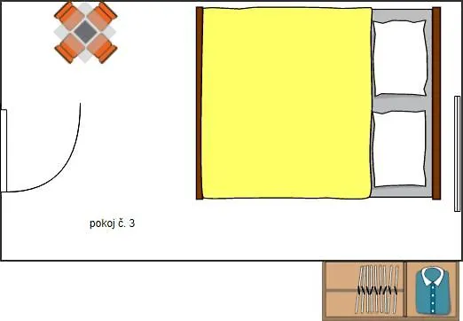 بيت للعطل Na Hrani *