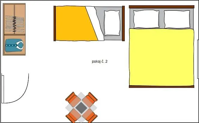 بيت للعطل Na Hrani